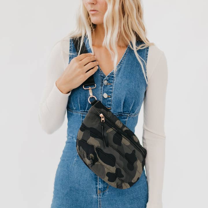 Pretty Simple - Wholesale Belt Bag - Women's - Jolie Puffer Belt Bag NEW COLORS!