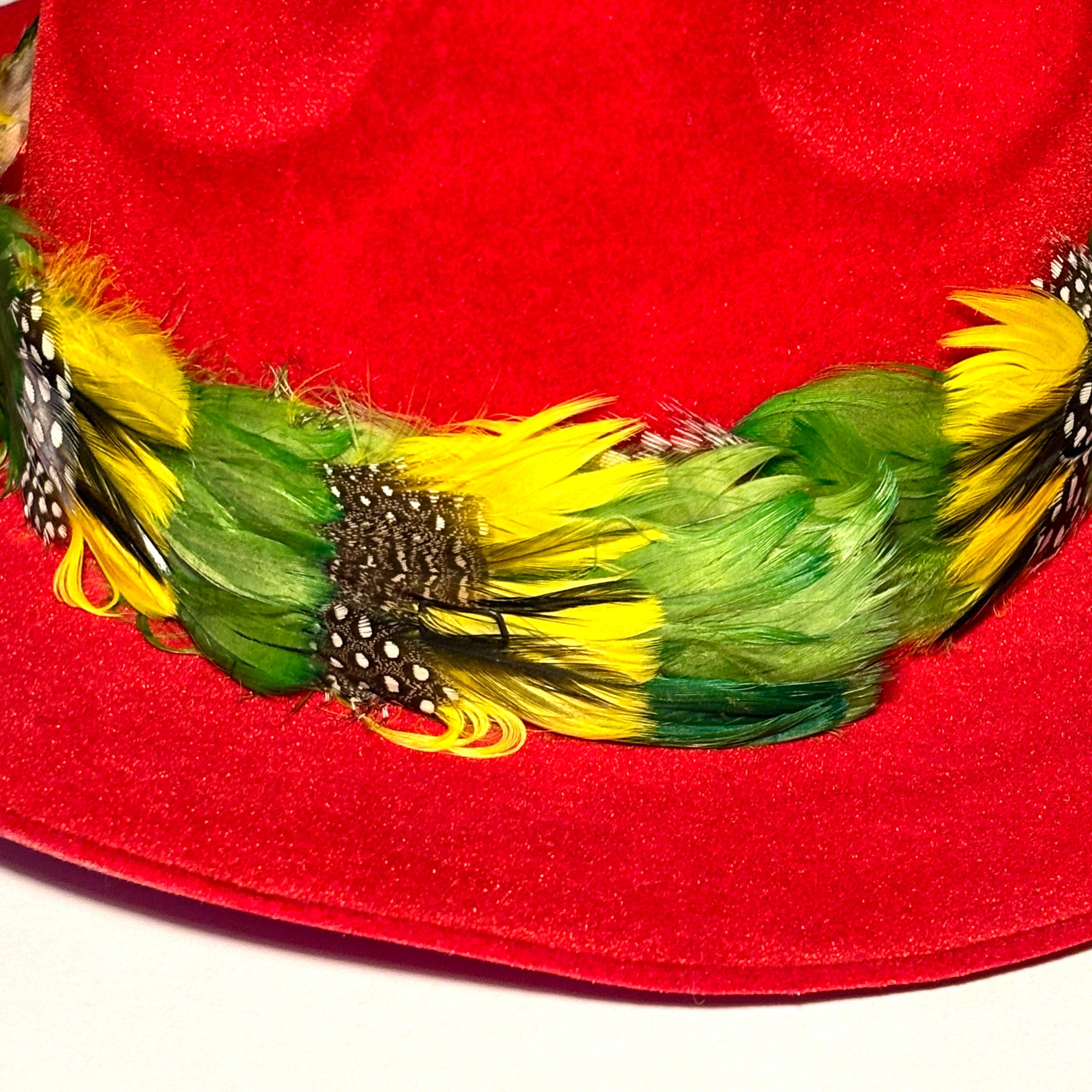 Whitestone Jewelry Co. - Wholesale Hat Accessory - Men's - Vintage 1970s Feather Hat Band – Western & Boho3