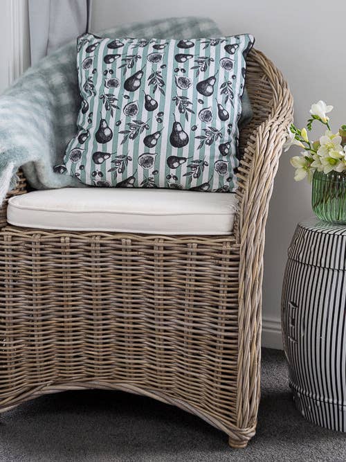 Cushion (with insert) - Fig & Pears for wholesale by Allgifts Australia