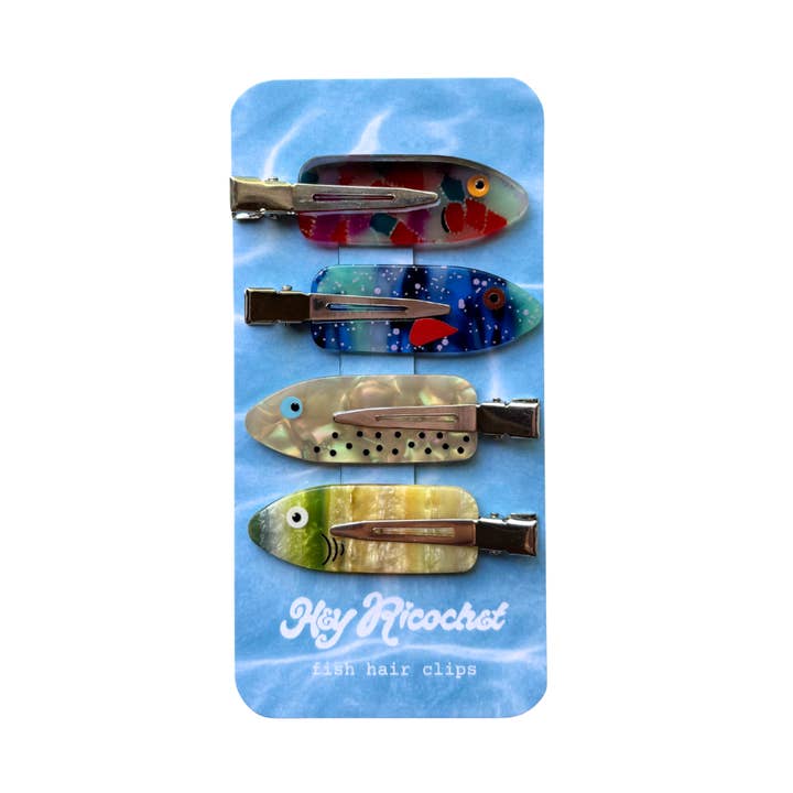 Hey Ricochet - Wholesale Hair Clip - Women's - Tackle Box Clip Set (Pre-Order not guaranteed for holiday delivery)