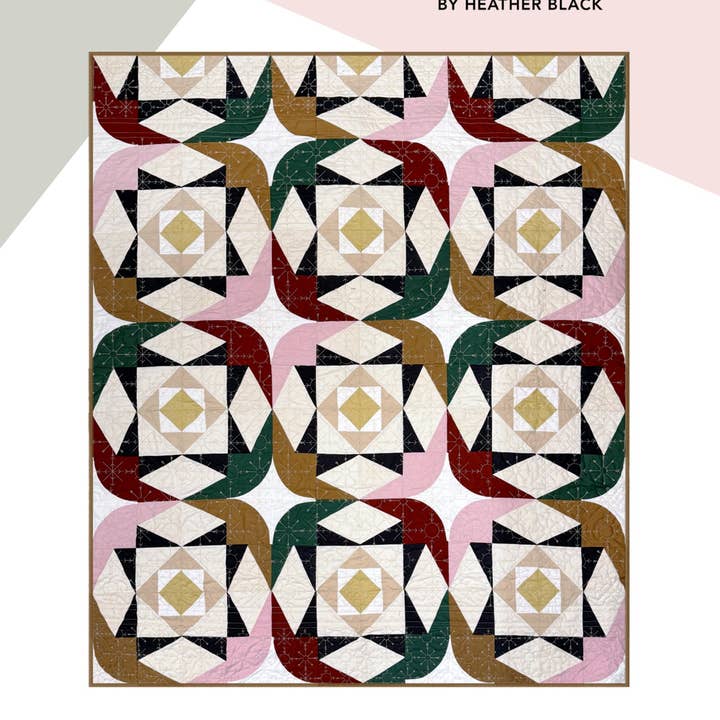 Quiltachusetts - Wholesale Quilt - Ginger Snaps Quilt Pattern1