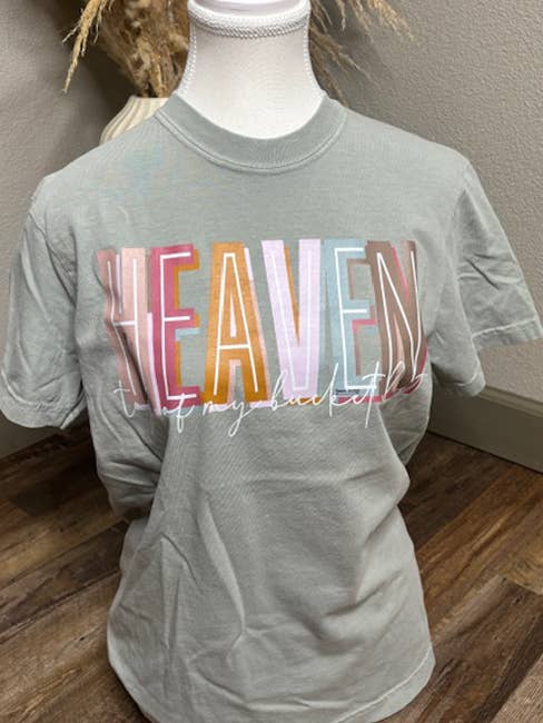 Heaven Top of My Bucket List for wholesale by Raisin' Arrows