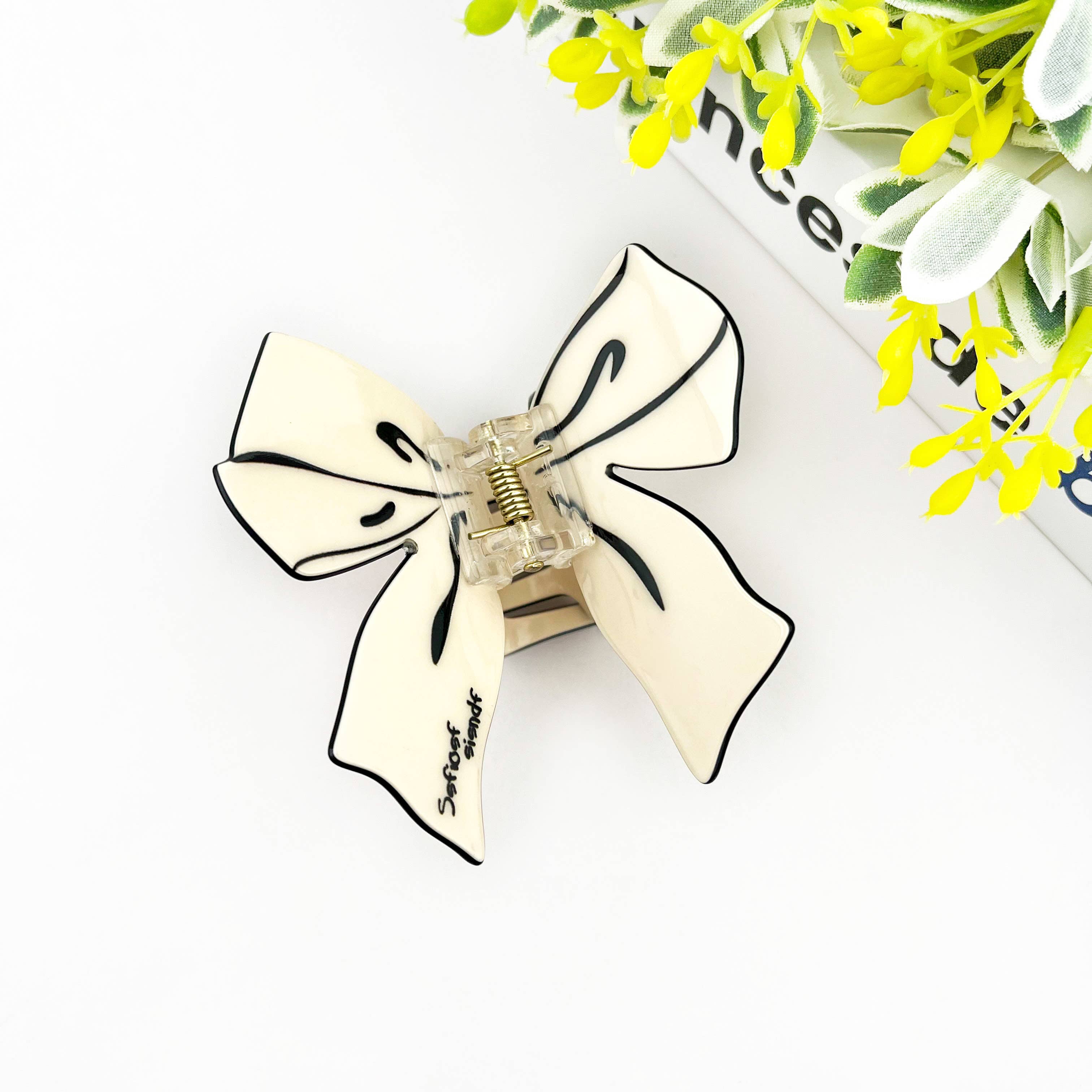 TheDivaSoap – Engroshandel Hårspænde - Dame – Elegant bue kloklemme4