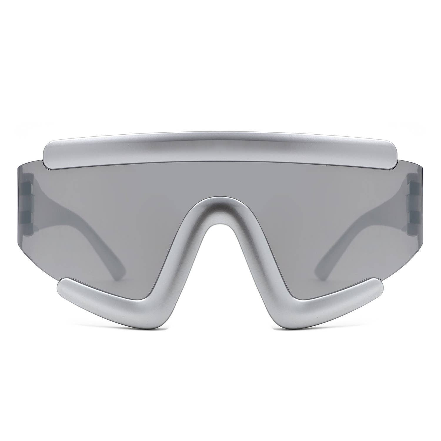 Cramilo Eyewear - Wholesale Sunglasses - Unisex - Oversize Futuristic Shield Wraparound Visor Sunglasses8