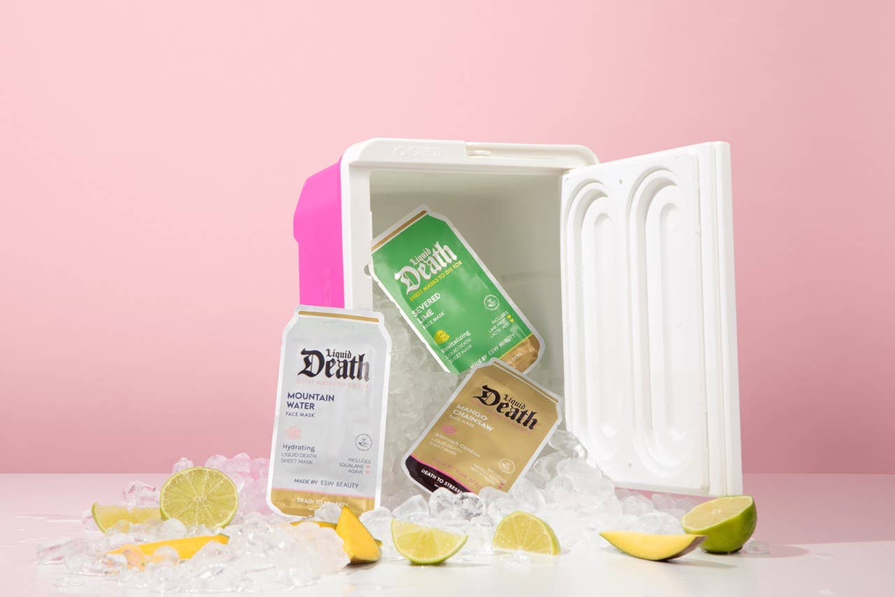 ESW Beauty - Wholesale Skincare Face Mask - Mountain Water Liquid Death Hydrating Face Mask8