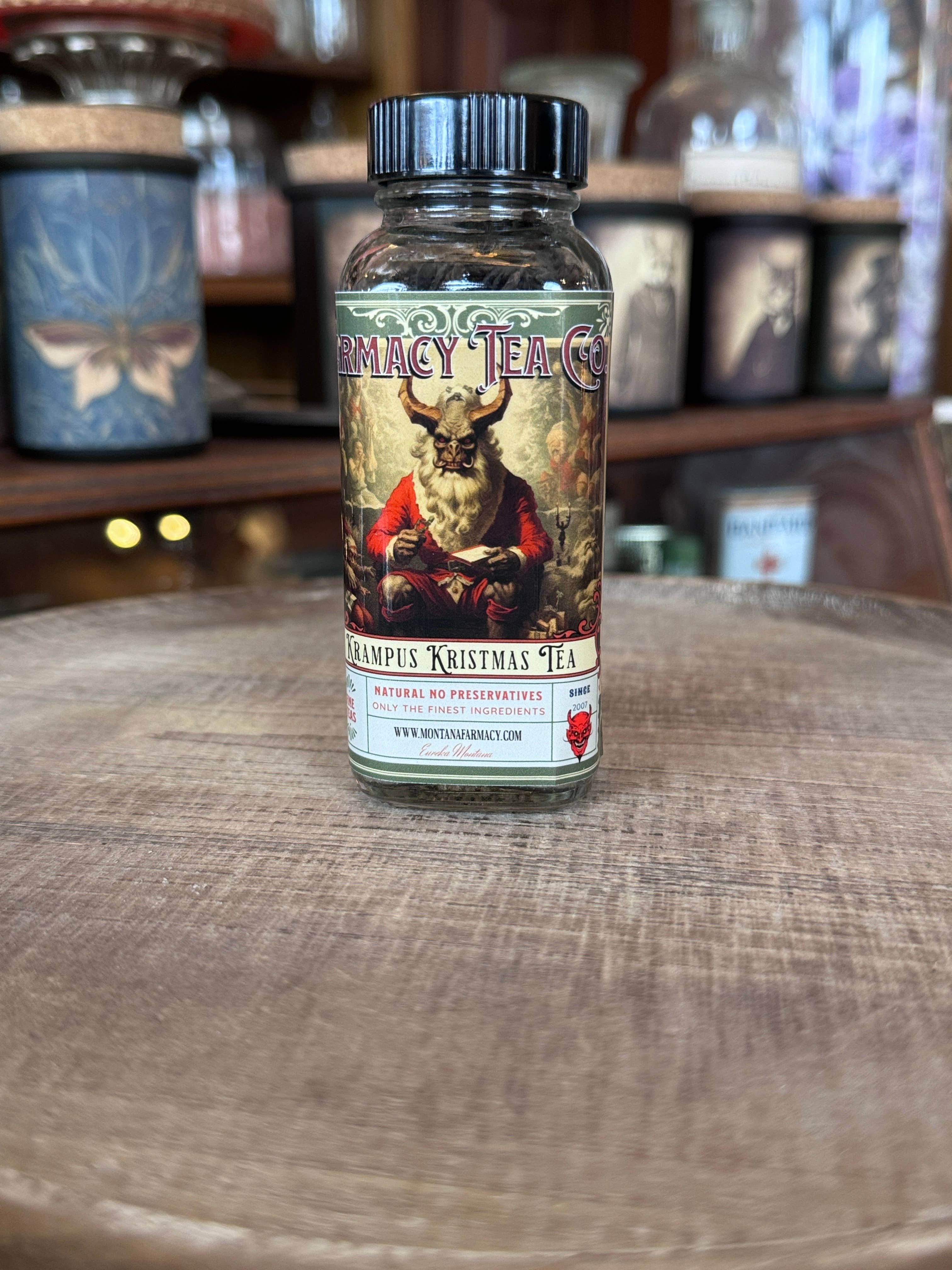 Montana Farmacy – Chá solto por atacado – Chá Nordic Smoke 'It's a Krampus Christmas!'1