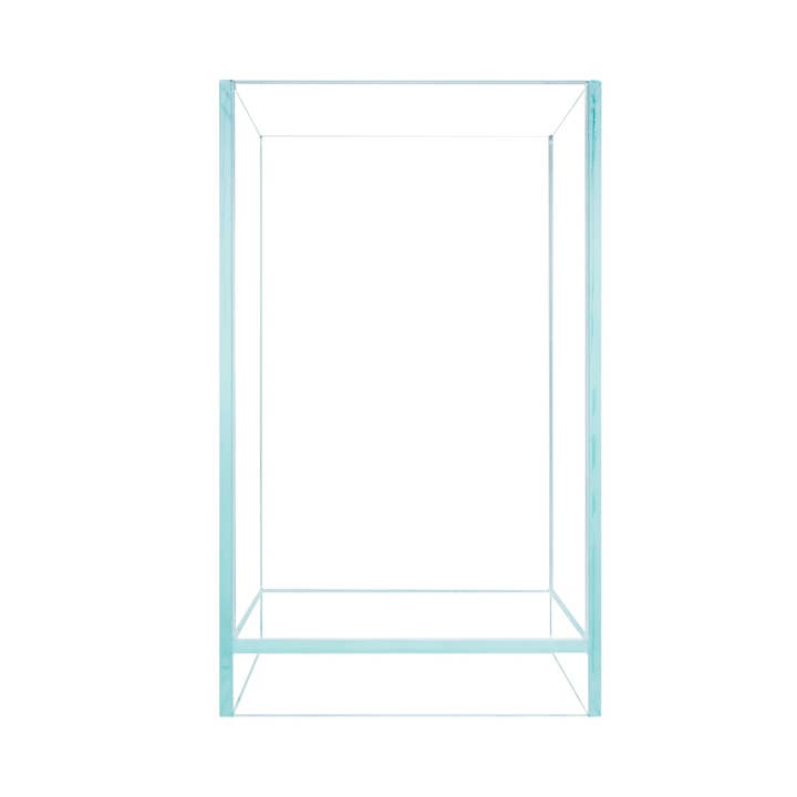 HIRO AQUATICS - Wholesale Terrarium - 1.3/2.3 GAL Nano Rimless Aquarium Terrarium w/ lids options7