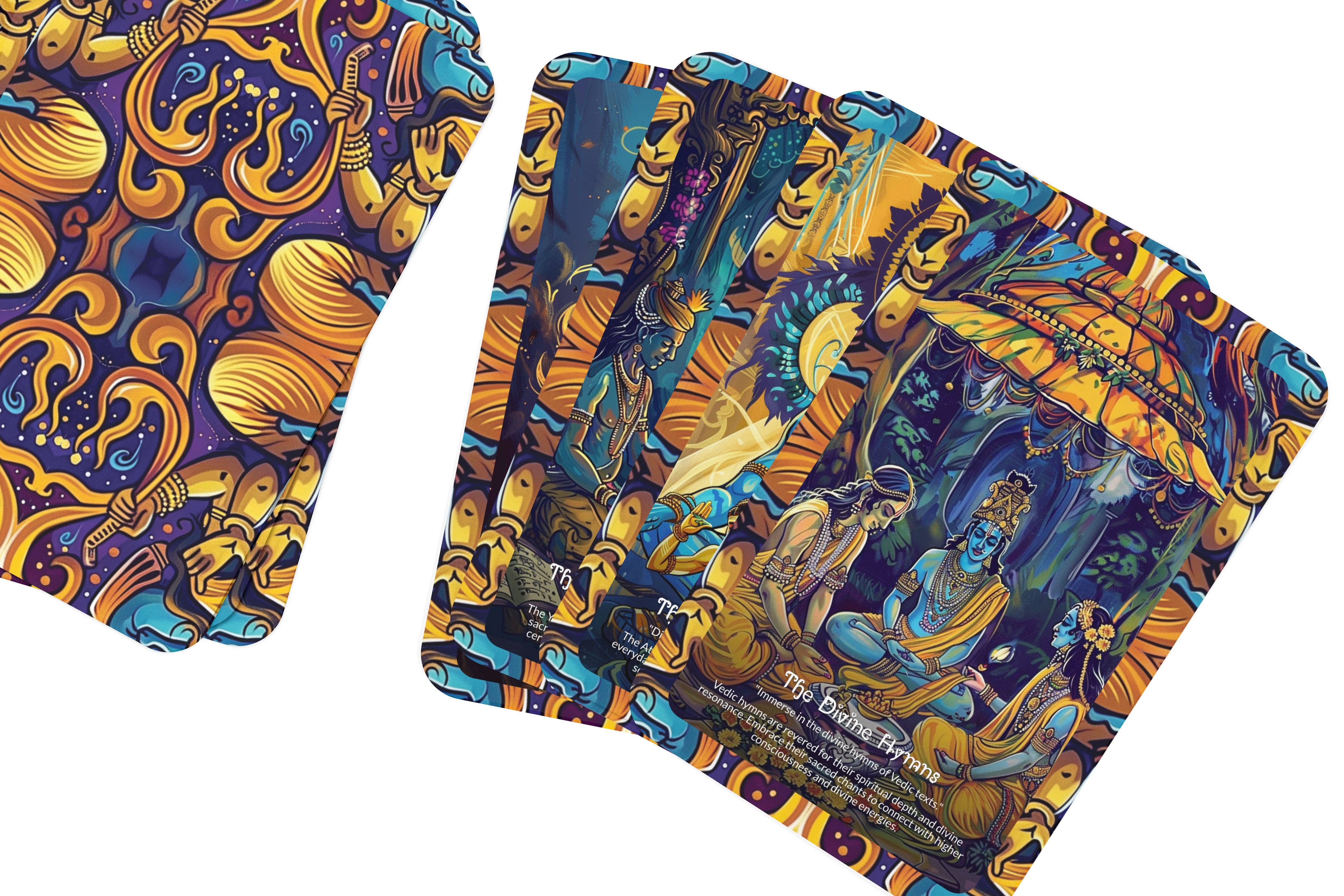 IBIZA TAROT - Wholesale Tarot Cards - Sacred Knowledge of the Vedas Oracle Cards - 22 Cards5