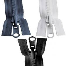 Ariel Italia – Engroshandel Gardinbinder – TRYKSTØBT YKK LYNLÅS KÆDE 8 DELELIGE0