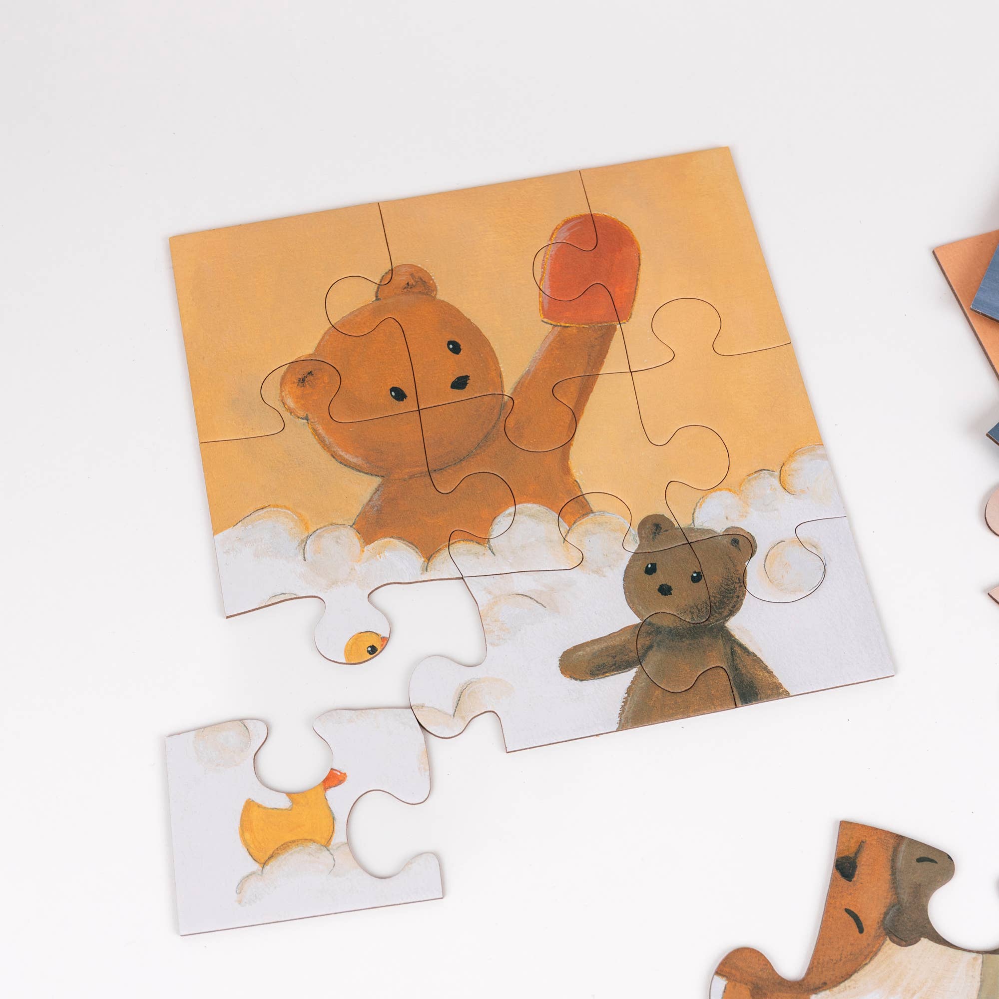 Egmont - Wholesale Puzzle - Kids -  4 Puzzles Marcel1