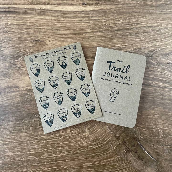 Dear Summit Supply Co - Wholesale Sticker - National Parks Sticker Pack5