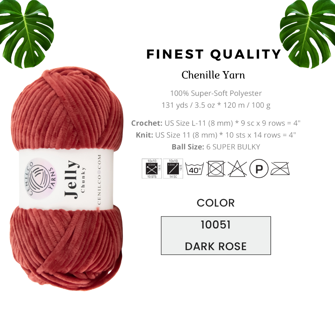 Kalpten LLC - Wholesale Yarn - Chenille Yarns|Super Bulky|Finest Quality|75+ Colors Option1