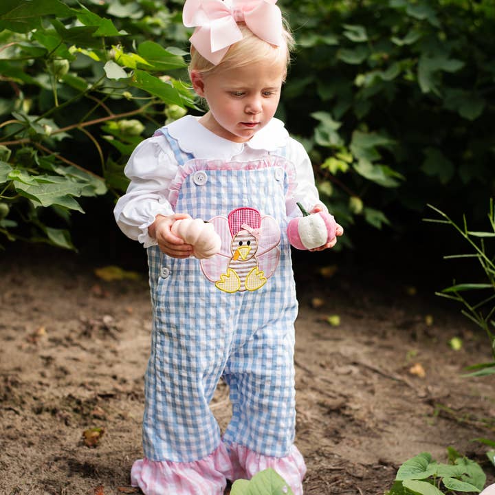Seven Lantern Lane - Wholesale Jumpsuit - Baby - Girls Reversible Christmas / Thanksgiving Longall