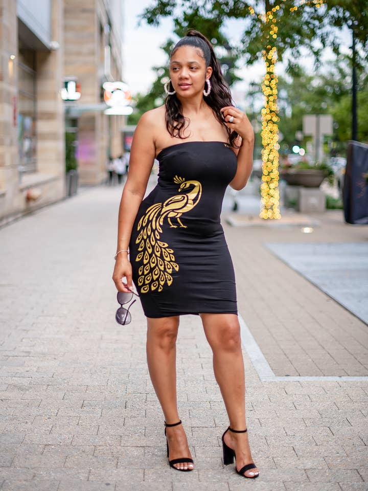 VaVichi Queens Heroine Bodycon Tube Dress for wholesale by VaVichi Clothiers