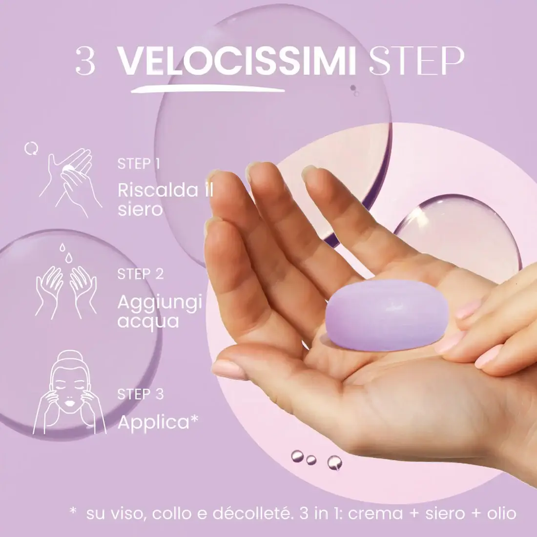 SENSO NATURALE - Wholesale Facial Serum/Concentrate - 24 Hours Uniforming Solid Face Serum - for Normal Skin4