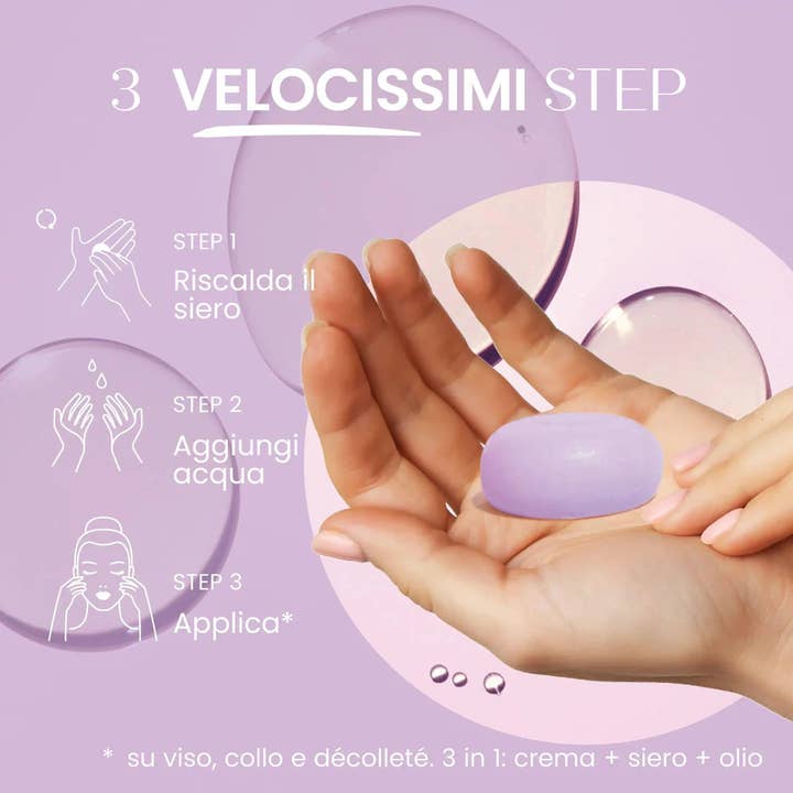 SENSO NATURALE - Wholesale Facial Serum/Concentrate - 24 Hours Uniforming Solid Face Serum - for Normal Skin4