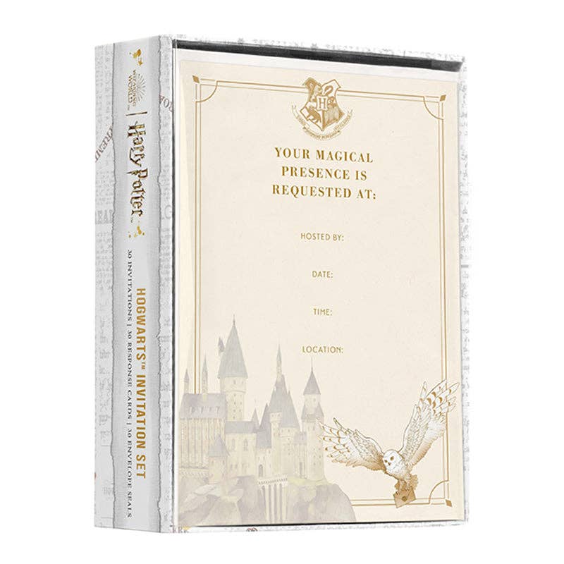 Insight Editions - #1 Pop Culture Publisher - Wholesale Stationery/Notecard Set - Harry Potter: Hogwarts Invitation Set (Set of 30)5