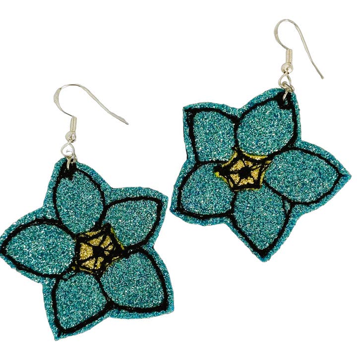 Forget-Me-Not Ohrringe für den Großhandel von Bumblebee Design Treasures