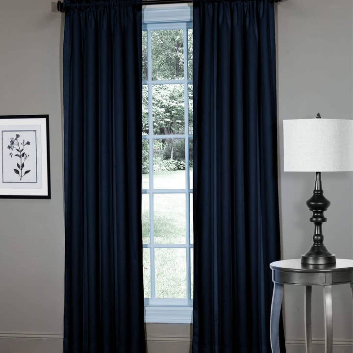 Bomuldstwill gardinpaneler med stanglomme for engroshandel hos Thomasville at Home