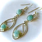 Brincos Larimar em 5 designs por atacado de Angela Teichert jewelry & components
