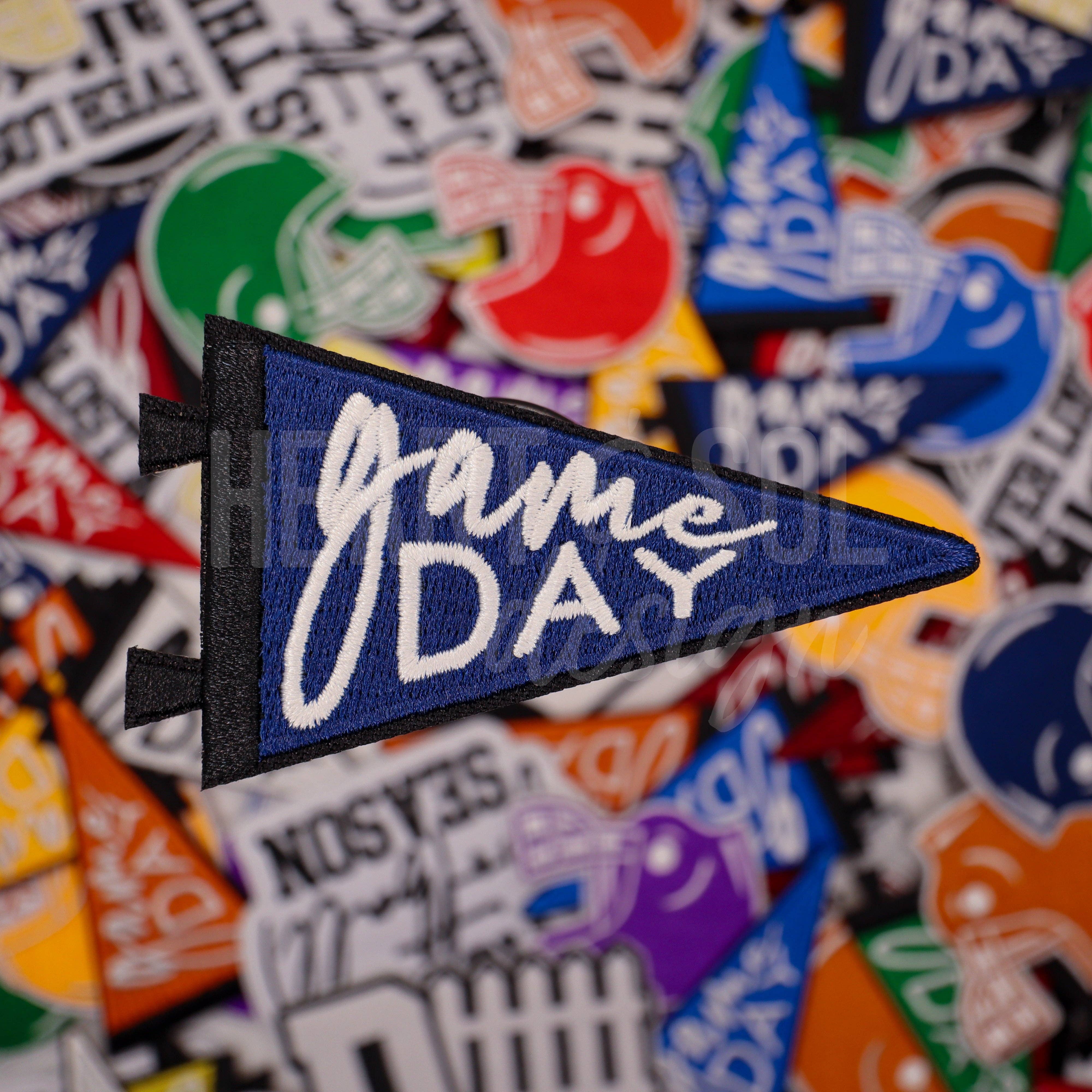 Heart & Sol Design - Wholesale Patch - GAME DAY PENNANT patch12