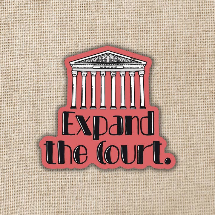 Expand the Court Sticker for wholesale by Kingdom of Threads