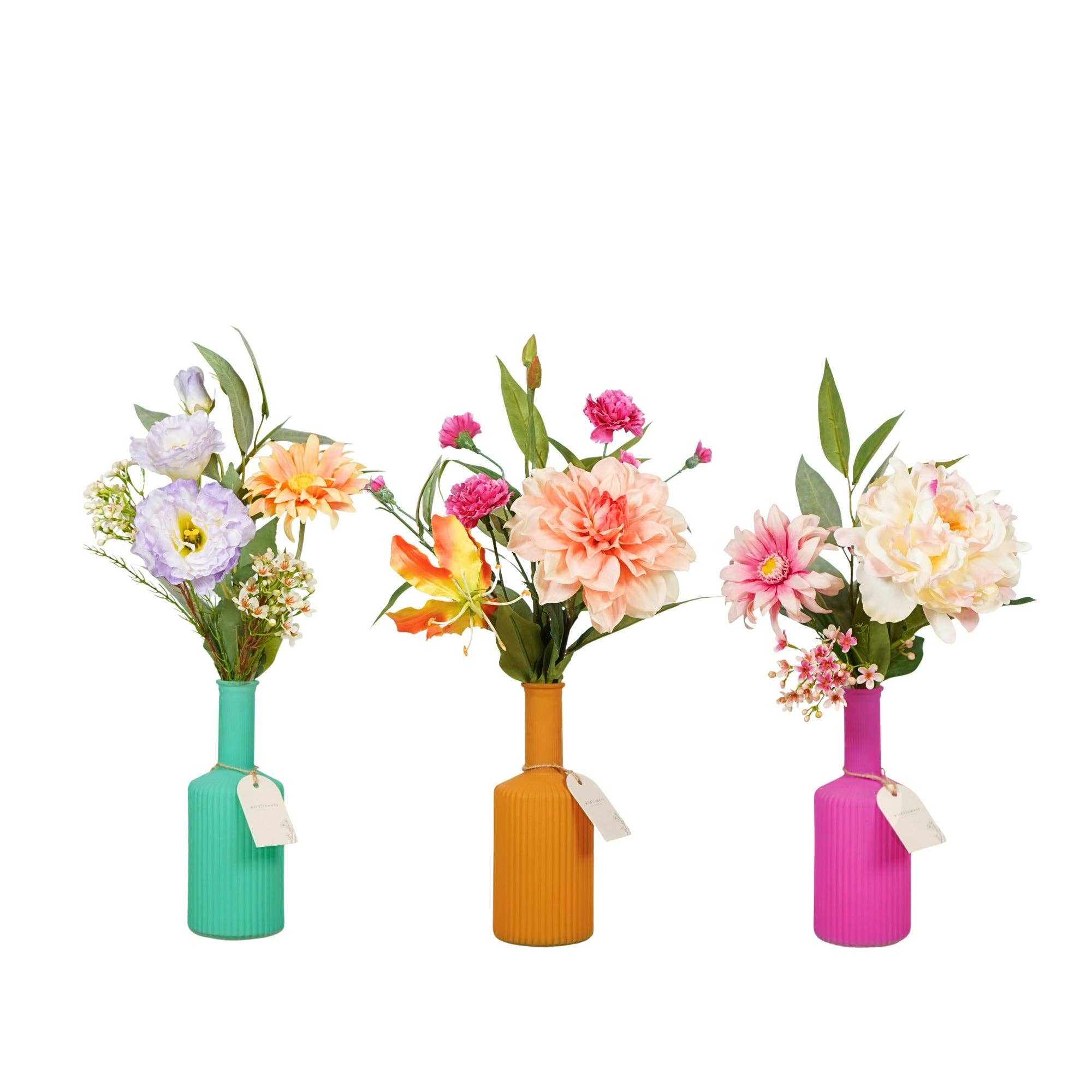 Wildflowers by Floriette - Wholesale Kunstbloemen - Artificial flowers in Vase - Pastel0