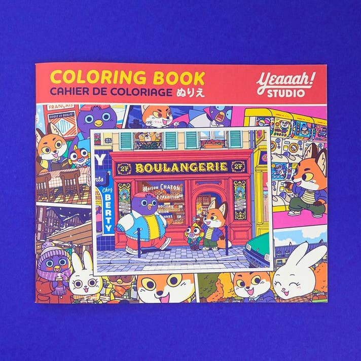 Pequeno caderno de colorir « Rémi e companhia » - 28 páginas por atacado de Yeaaah! Studio