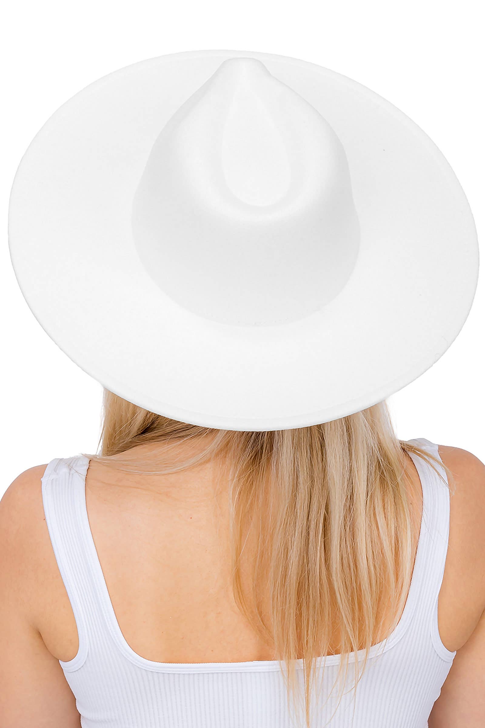 Cap Zone – Fedora - Mulher por atacado – Chapéu Rancher Cap Zone com Aba Larga, Reta e Lisa20