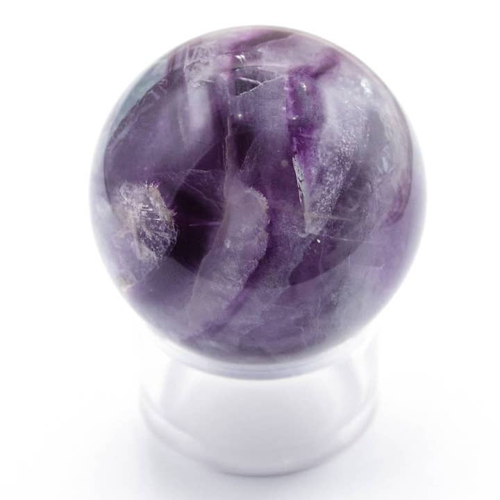 Tiny Rituals - Wholesale Spiritual Stone/Crystal - Rare Rainbow Fluorite Spheres - AAA Premium Quality31