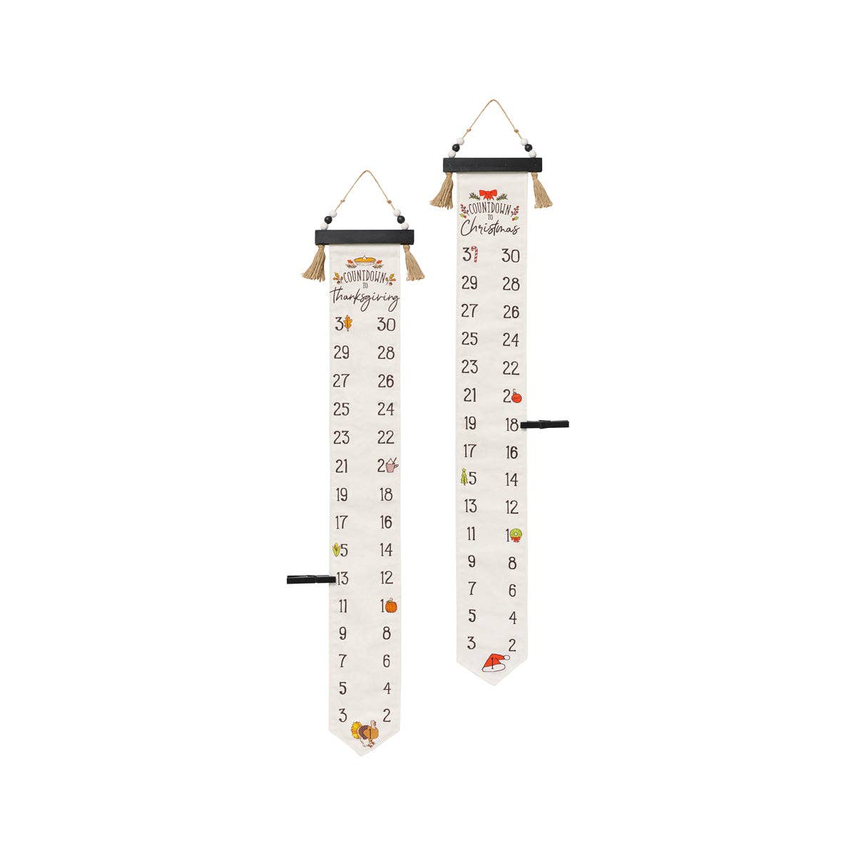 Collins Painting & Design - Wholesale Wall Sign - CF-2936 - Christmas/Thanksgiving Reversible Banner