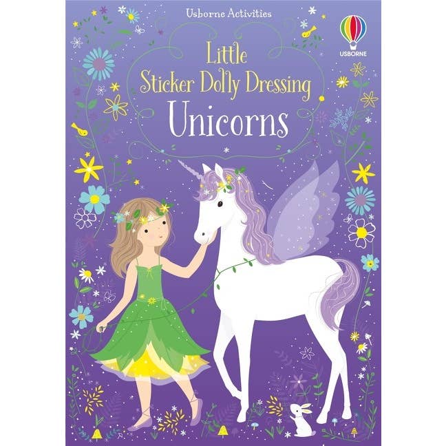 Little Sticker Dolly Dressing Unicorns : Usborne for wholesale by HarperCollins