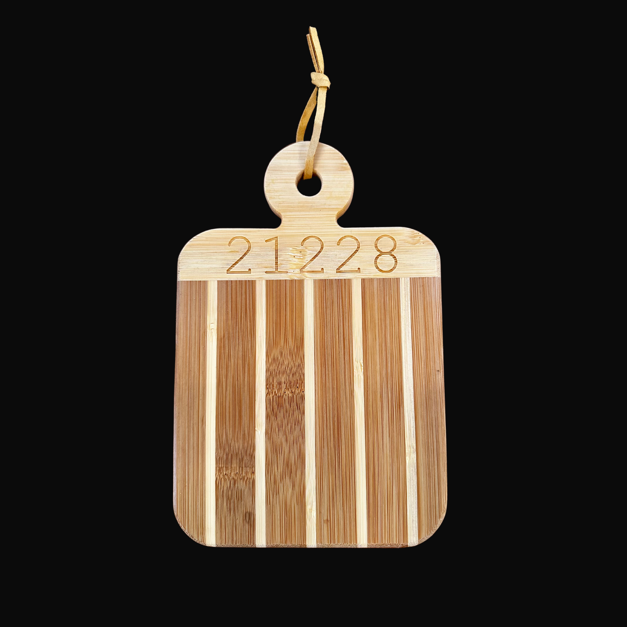 B4homemade, LLC - Wholesale Cutting Board - Customizable Zip Code Small Board2