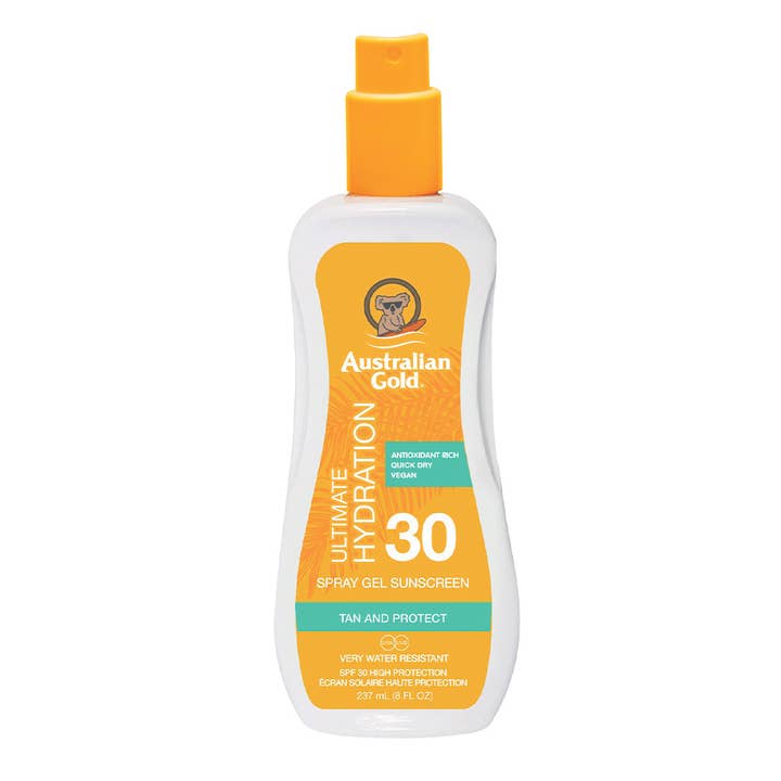 Spf 30 Spraygel 237 Ml for engroshandel hos Australian Gold
