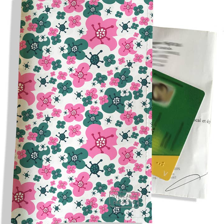 Receptholder Små lyserøde og grønne blomster for engroshandel hos BISTRAKOO