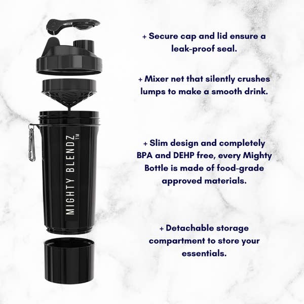 Mighty Blendz - Venta al por mayor Recipiente de viaje - Botella Mighty Shaker
