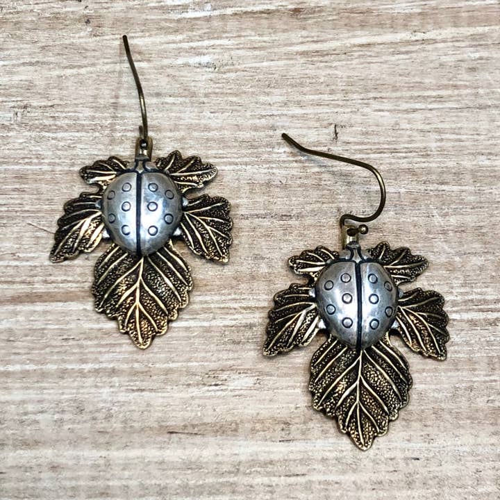 Lorraine Frances Jewelry - Wholesale Dangle Earrings - Lucky Ladybug Earring0