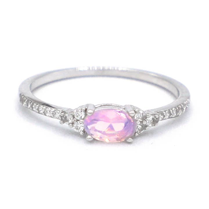 Bague rose élégante pour la vente par MiniDes