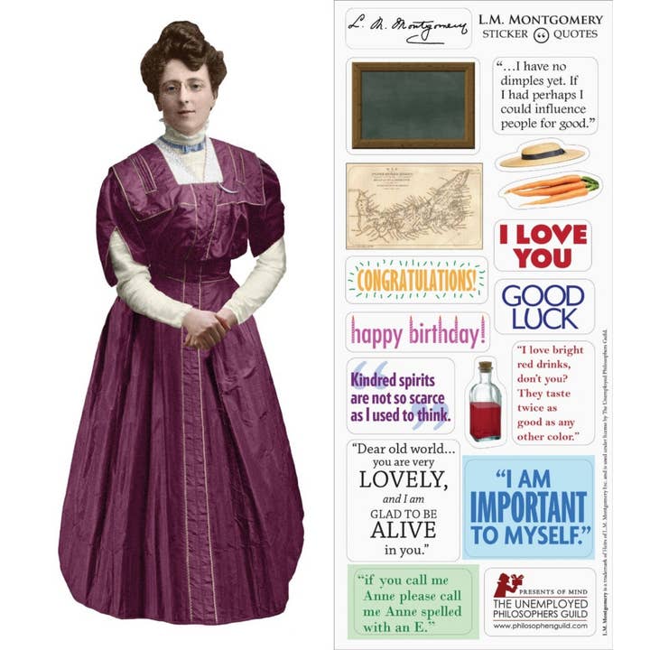 Tarjeta LM Montgomery para venta al por mayor de Unemployed Philosophers Guild