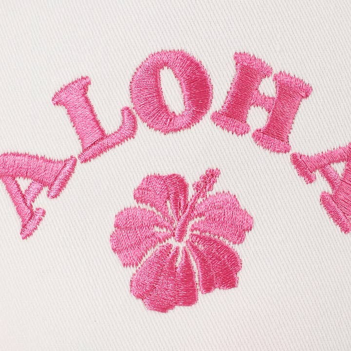 Fashion City - Wholesale Trucker Hat - Unisex - Aloha Tropical Design Embroidery Trucker Hat8