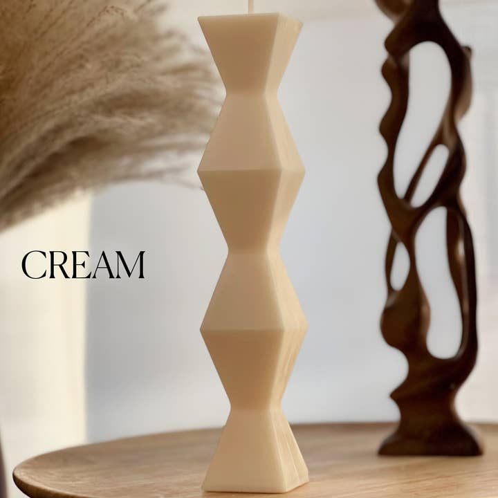 Estelle Studio - Wholesale Novelty Candle - ZigZag Infinity Candle