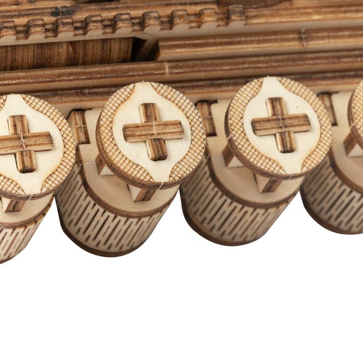 Hands Craft - Wholesale Puzzle - Kids - DIY 3D Puzzle Terminator M870 Rubber Band Gun9