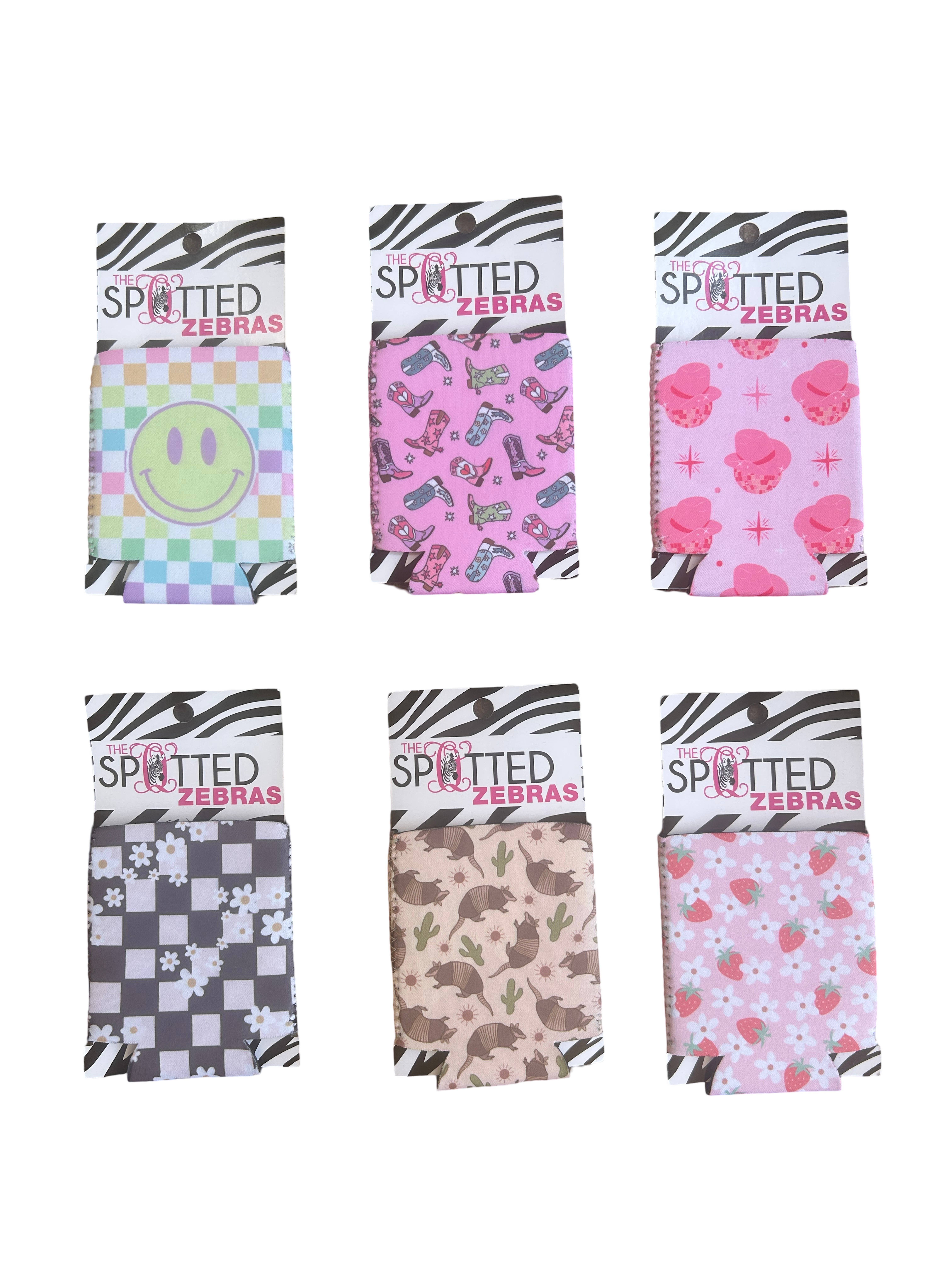 The Spotted Zebras - Wholesale Drink Huggers & Koozies - CLEARANCE Can Coolers Drink Hugger Koozie6