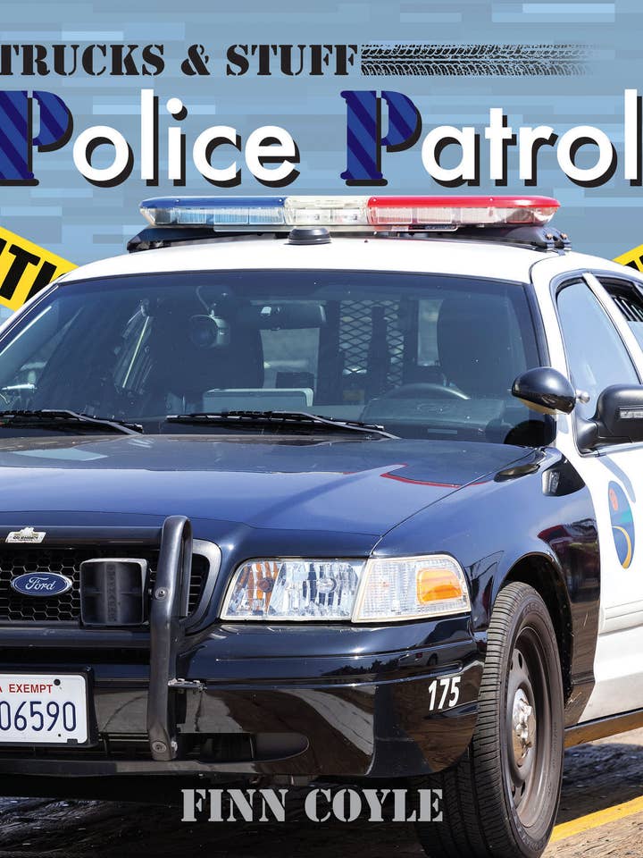 Police Patrol (Trucks & Stuff) - Libro de cartón para venta al por mayor de Flowerpot Press