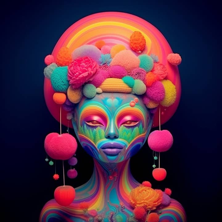 Wayne Flint Digital Portraits - Wholesale Art Print - Luminous Ladies Bundle4