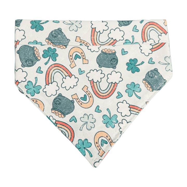 Luck of The Irish Bandana for wholesale by Jersey Border Collars