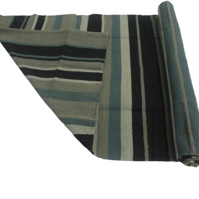 Sloflo World – wholesale Yoga mat – 100% Cotton Hand-Loomed Mysore Yoga Rug8