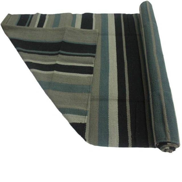 Wholesale 100% Cotton Hand-Loomed Mysore Yoga Rug for your store - Faire  Canada