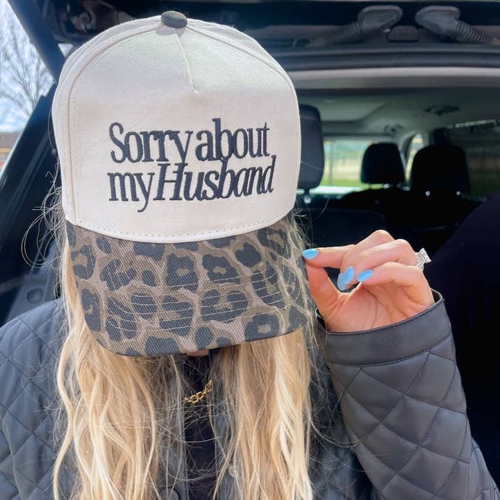 Sorry about my Husband/Wife Vintage Trucker Hat and other Purchase Wholesale sorry about my husband. Free Returns & Net 60 Terms on Faire trending on Faire.