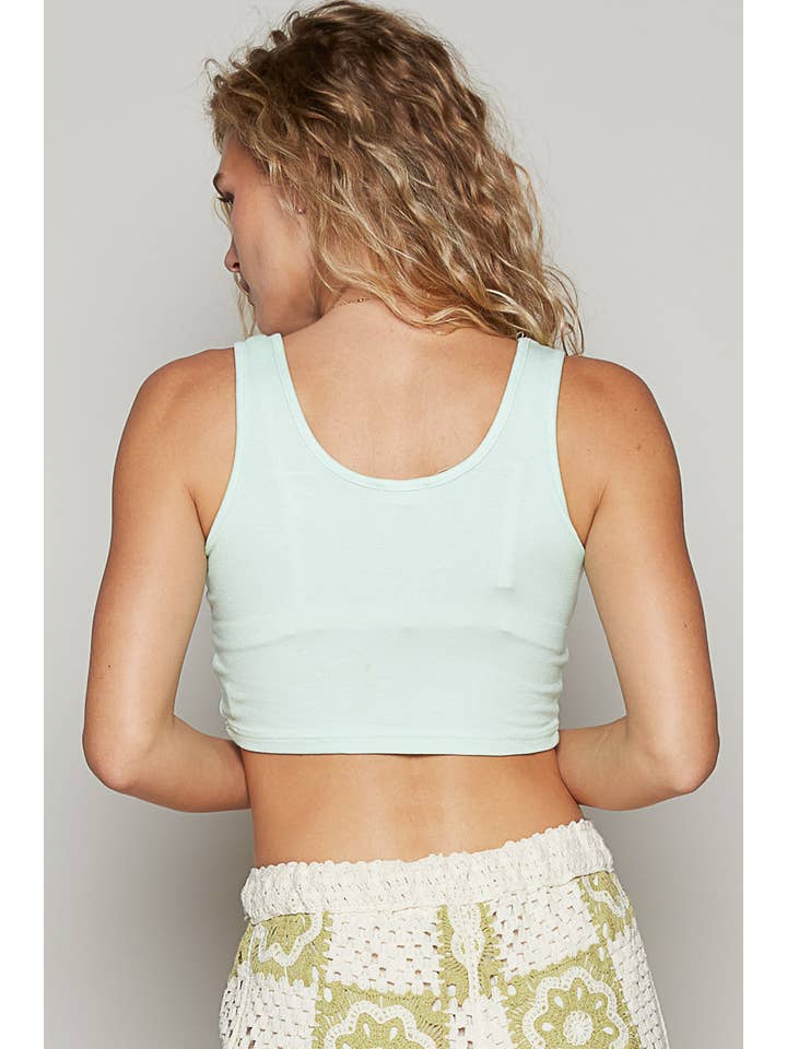 Pol Clothing - Wholesale Tank Top - Women's - Square Neck Sleeveless top